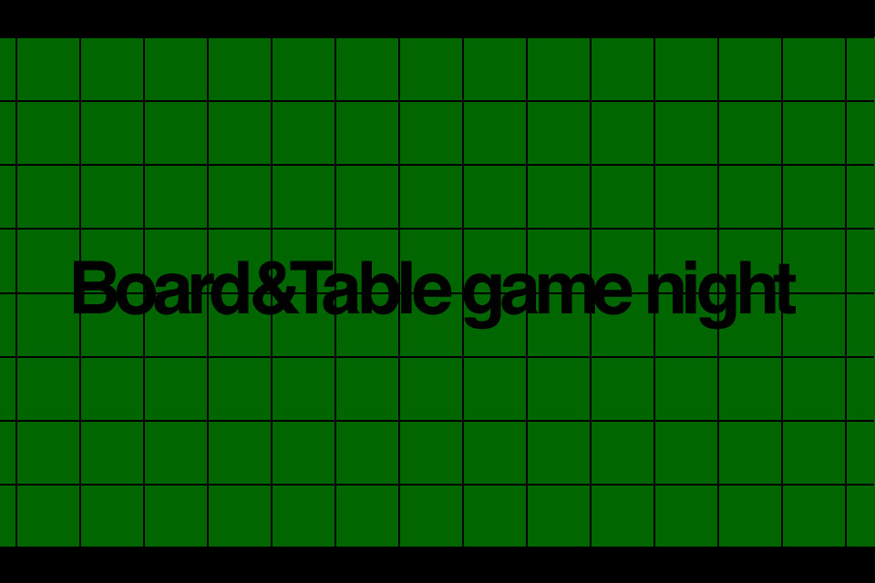 Board & Table game night